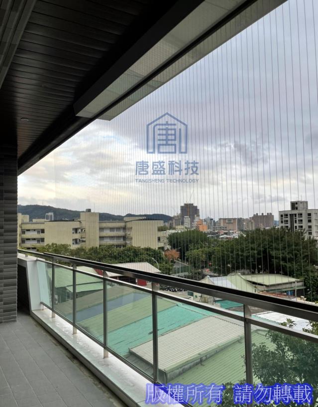 唐盛科技,隱形鐵窗,台北市北投區 稻香合署大樓