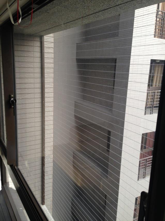 唐盛科技,隱形鐵窗,台中夢想特區居家防護X隱形鐵窗