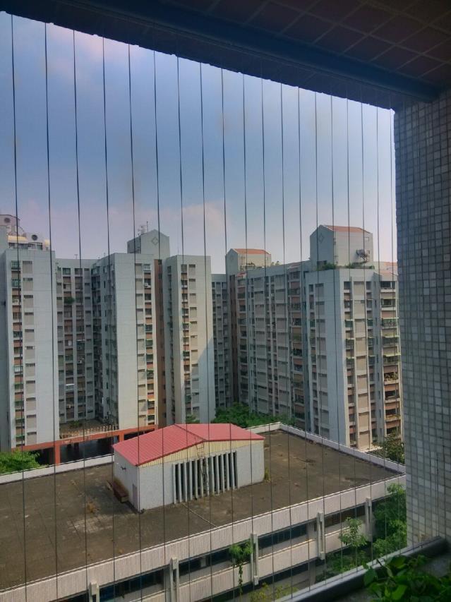 唐盛科技,隱形鐵窗,台南市　大林國宅社區Ｘ隱形防墜